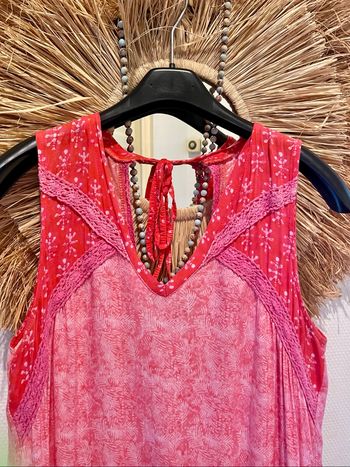 Chantal.B. Robe originale multicolore 🌺🌸