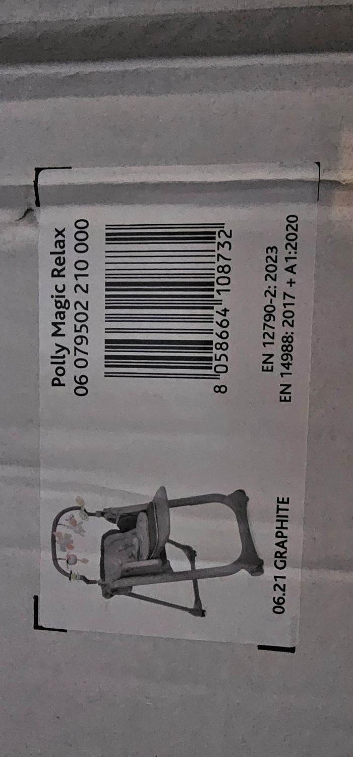 Chaise haute polly magic relax chicco - photo numéro 2