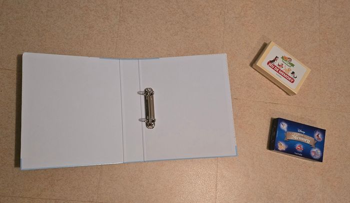 Classeur et jeux de memory - photo numéro 3
