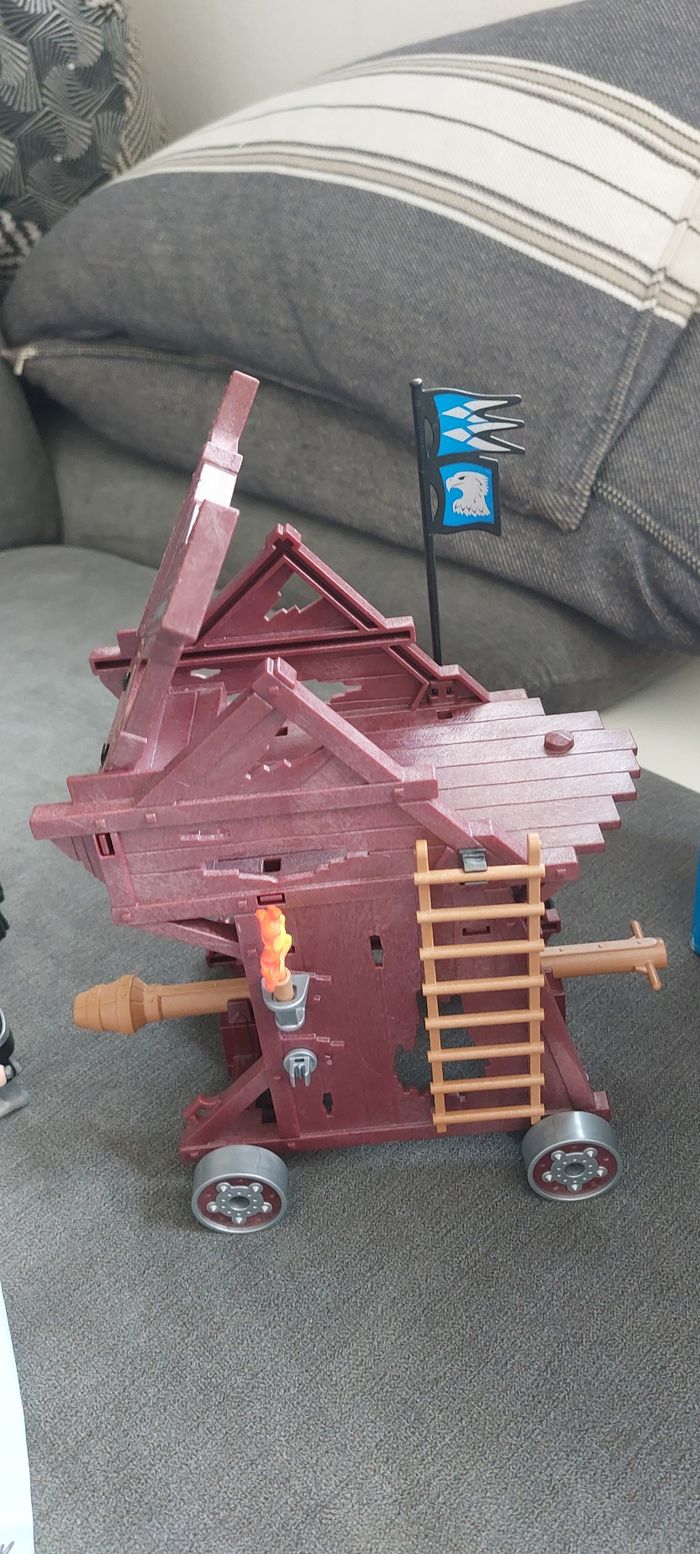 La tour d attaque des Chevaliers playmobil - photo numéro 6
