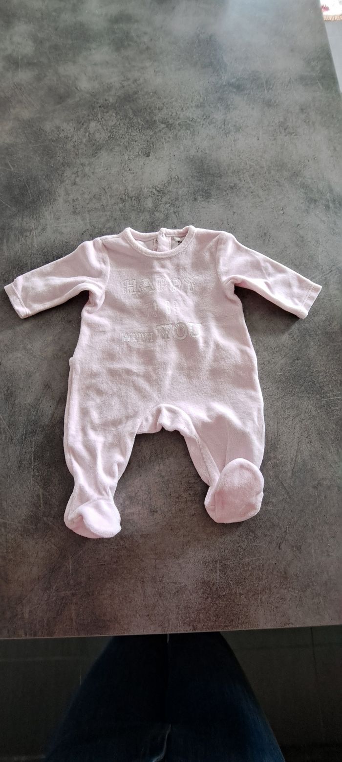 Lot 3 pyjama bébé 1mois - photo numéro 6