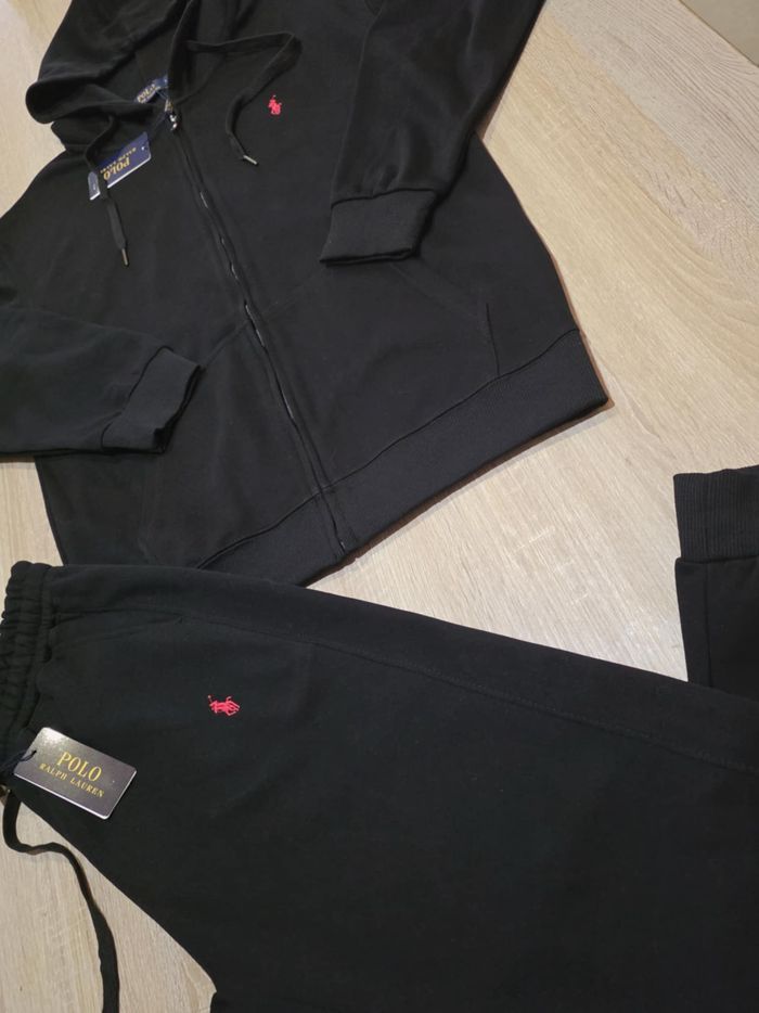 Ensemble Survêtement training sweat Polo Ralph Lauren noir – Taille comme M / neuf avec étiquettes - photo numéro 7