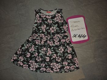 robe tissaia 12 ans ATTENtion couleur terni