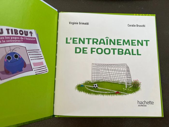 Livre Mcdo - L'entrainement de football - photo numéro 3