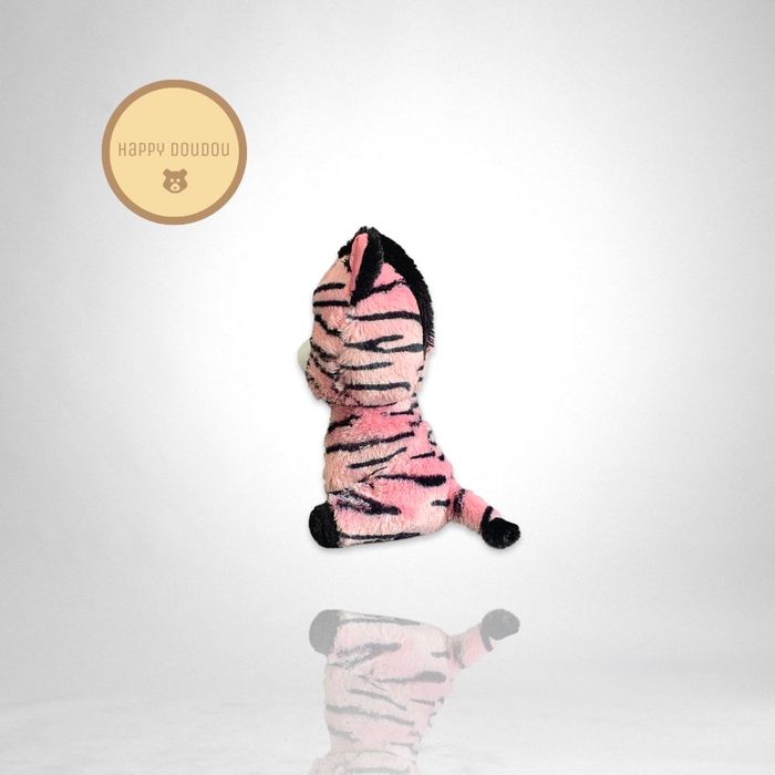 Peluche zèbre rose violet Zazzy 2015 TY A938 - photo numéro 3