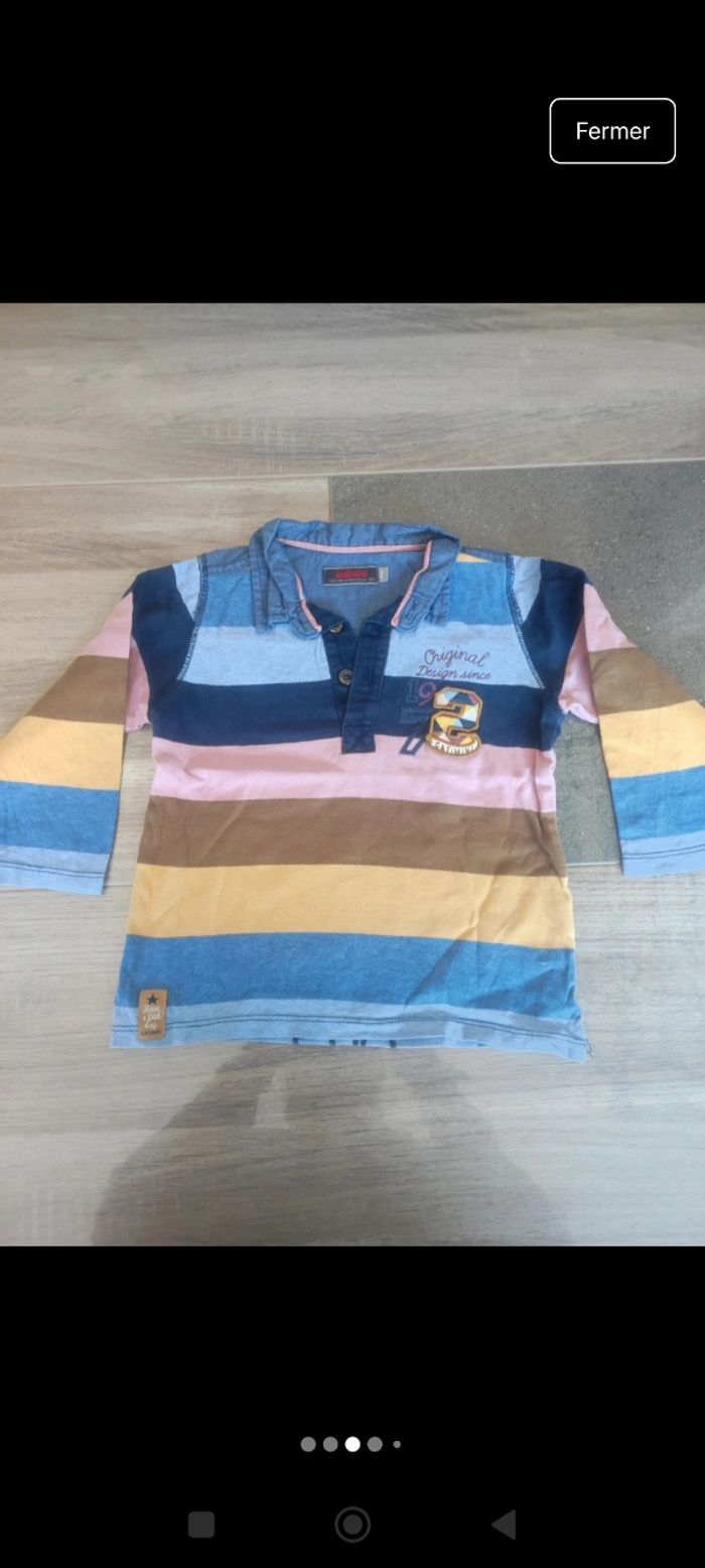 Lot 12 hauts manches longues 2 ans