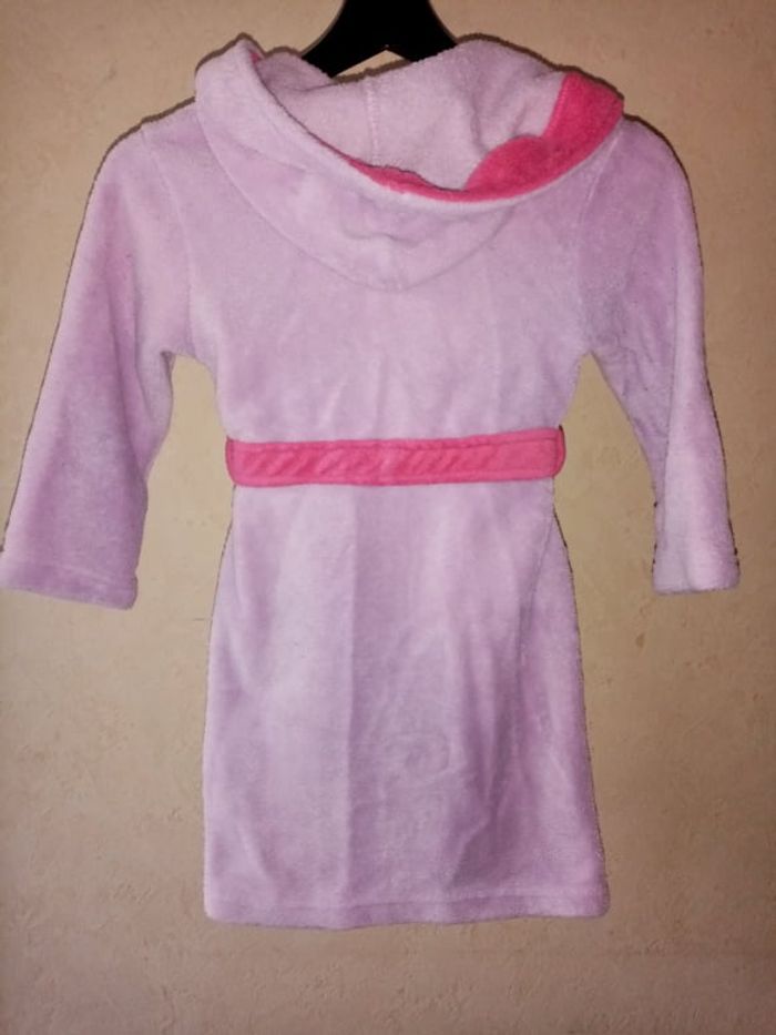 peignoir robe de chambre fille 2/4 ans - photo numéro 2