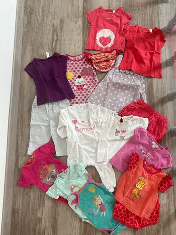 Lot vêtements fille 6 mois