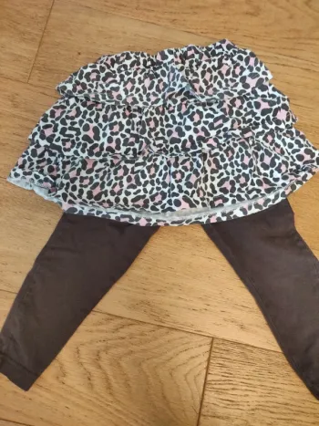 Ensemble jupe et legging 4 ans