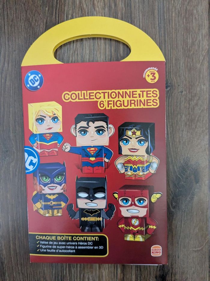 Figurine carton The flash burger king neuve - photo numéro 2
