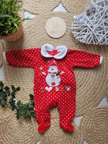 Pyjamas de noel 1mois fille