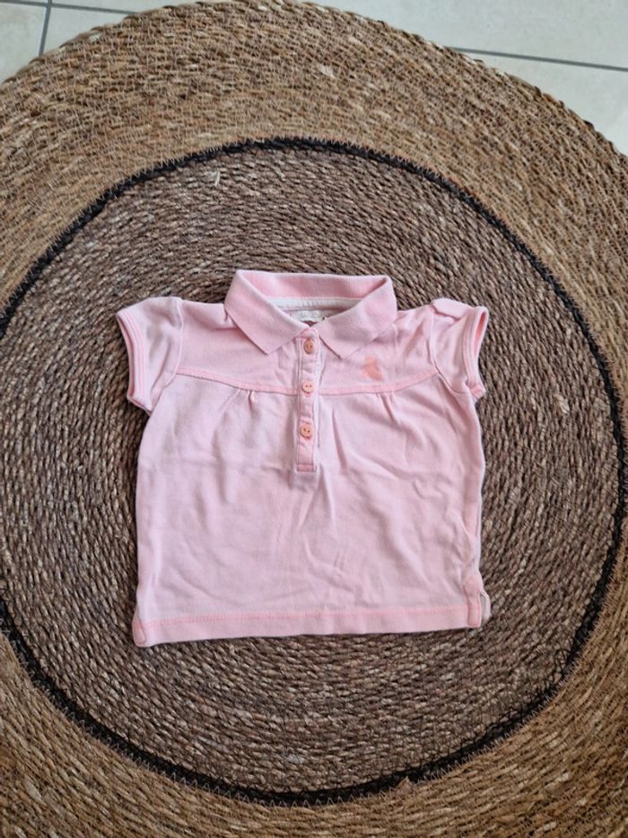 Joli polo lulu castagnette taille 12 mois