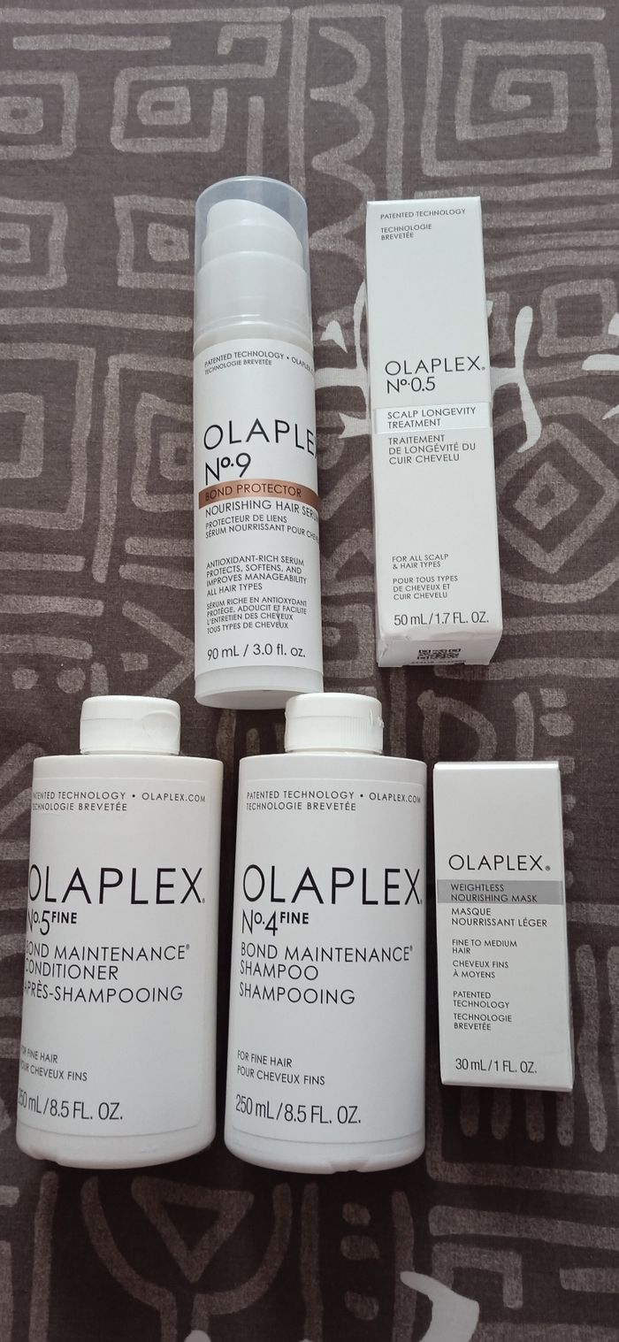 Lot cheveux olaplex