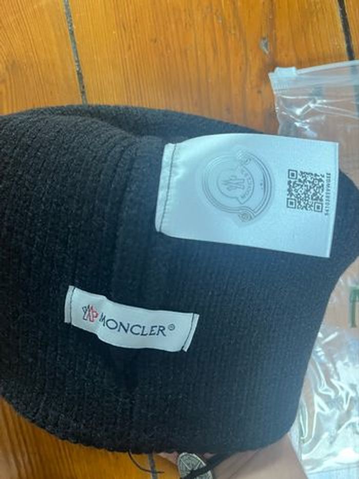 Bonnet noir Moncler - photo numéro 3