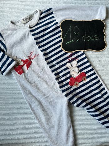 Pyjama polaire 12 mois