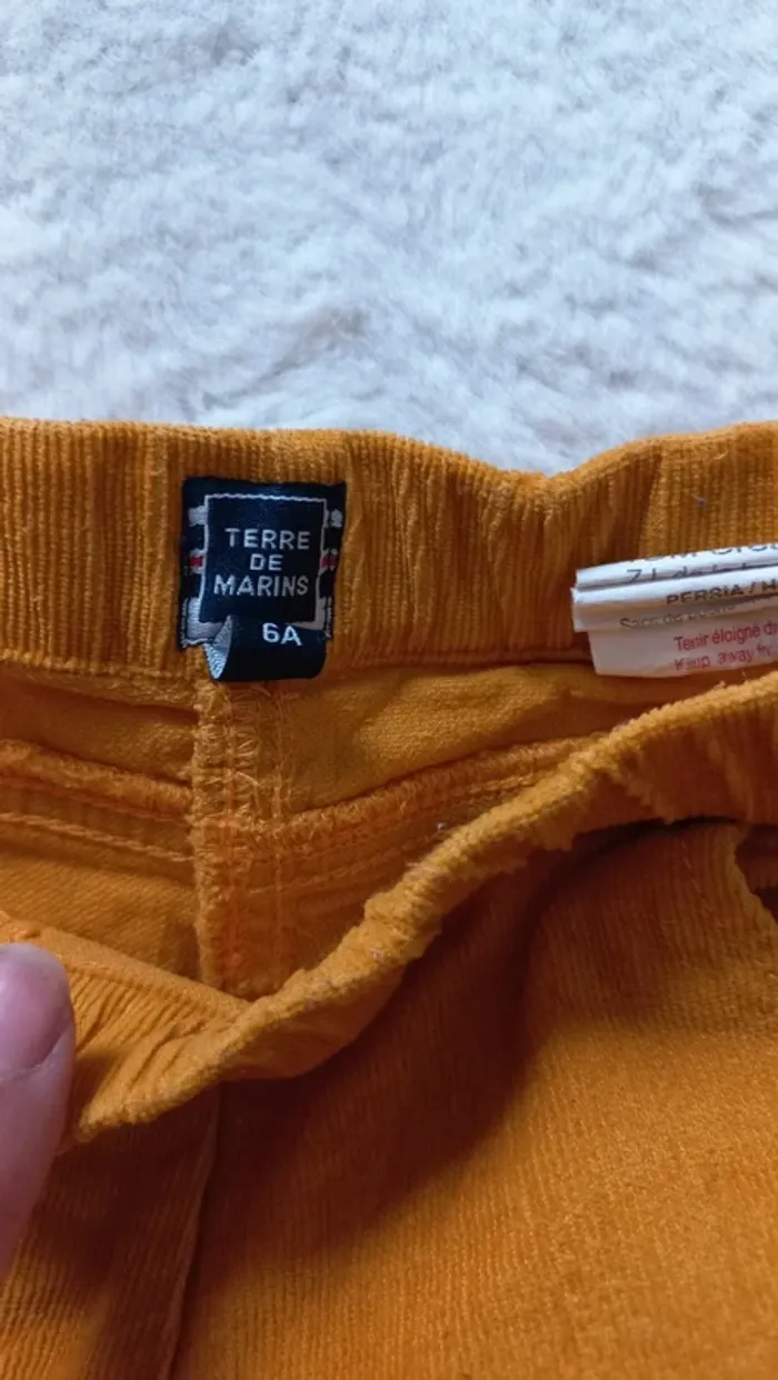 Jegging velours 6ans - photo numéro 2