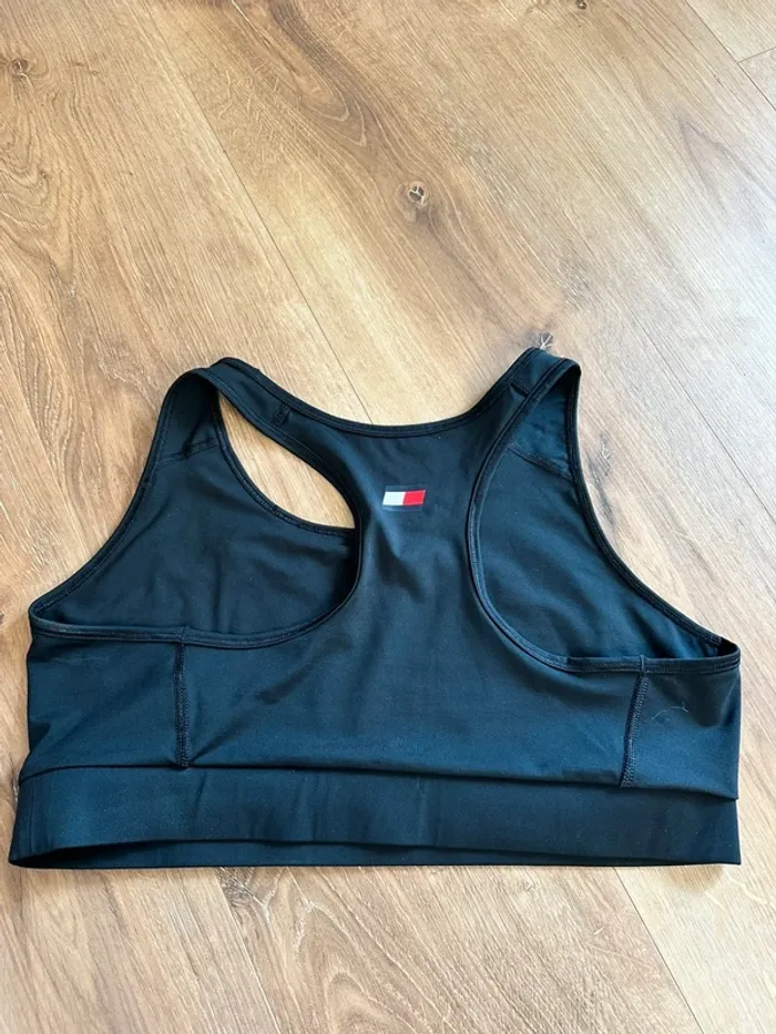 Brassière de sport Tommy Hilfiger noire taille 40 - photo numéro 5