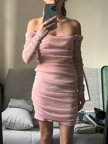 Robe rose