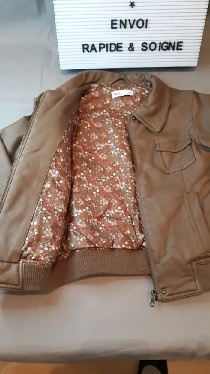 Veste similicuir - photo numéro 3