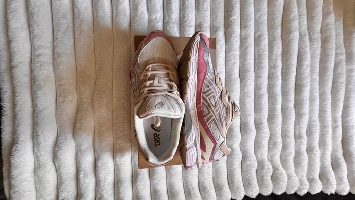 Baskets Asics Gel-NYC mixe- Rose poudré / Beige crème - photo numéro 2