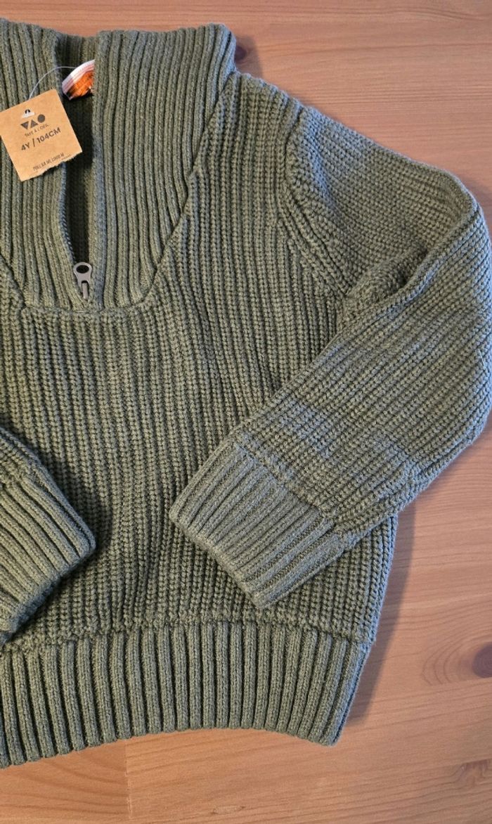 (neuf non porté) 🏷🥰 superbe pull 4ans Garçon 🤩💙 - photo numéro 2