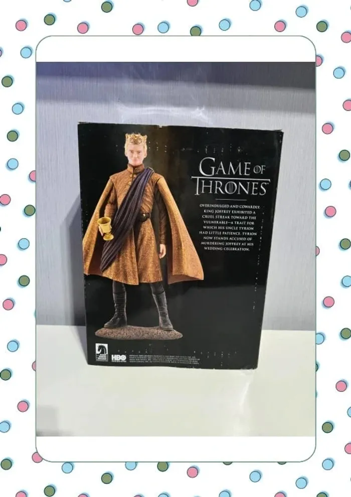 Figurine Game of Thrones Dark Horse Joffrey Baratheon - photo numéro 3