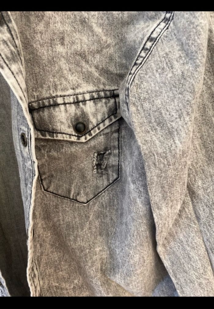 Chemise en jeans Zara - photo numéro 4