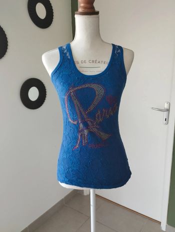 Débardeur bleu