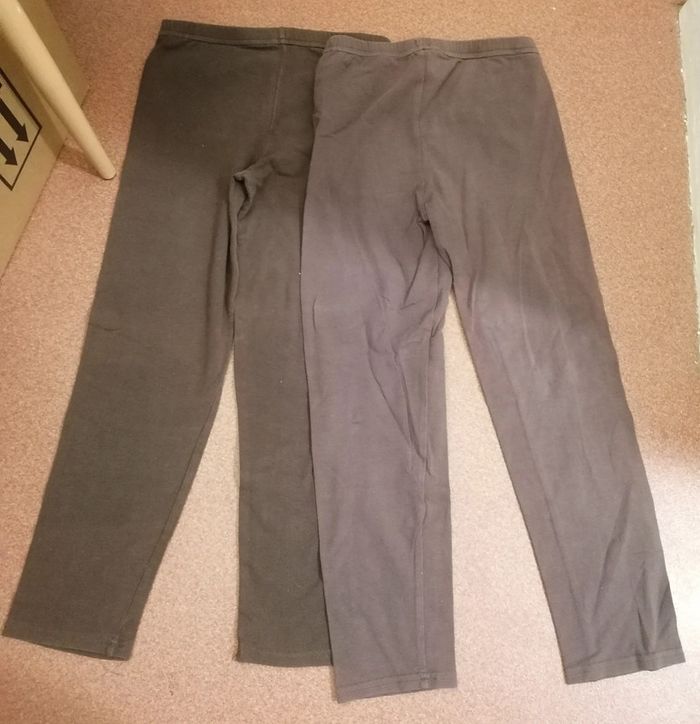 Lots de 2 leggings uni - photo numéro 2