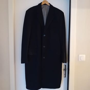 Faby27800 Manteau Homme T 52 - Marque CERRER - Couleur : noir -