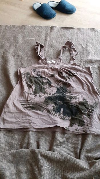 Débardeur marron clair