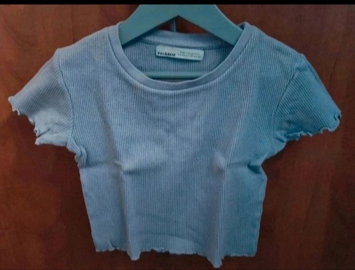 Crop top lila style pull taille XS - photo numéro 2