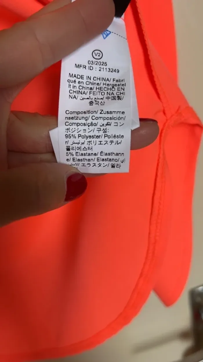 Chemise orange fluo T36 - Neuve 🧡 - photo numéro 6