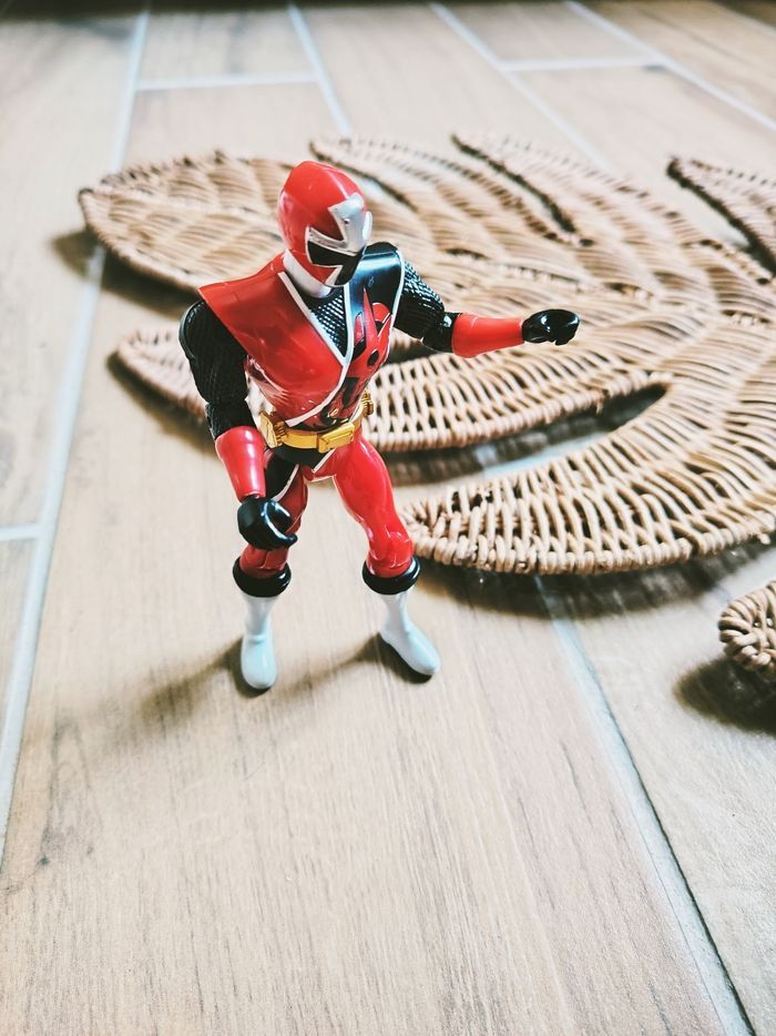🙅 Power rangers ninja steel figurine articulée du ranger rouge - photo numéro 4