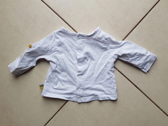 T-shirt manches longues garçon 3 mois - photo numéro 3