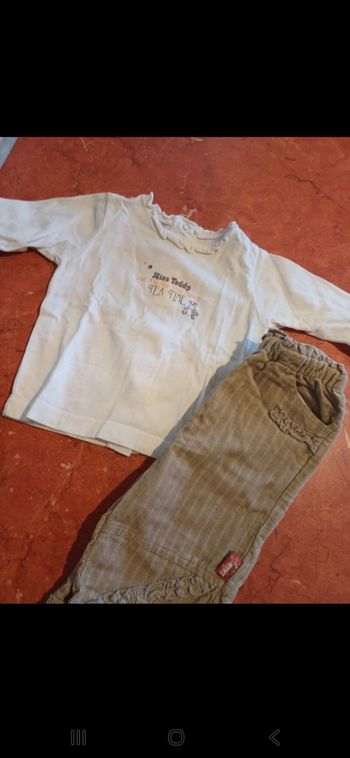 Ensemble bébé taille 3 mois