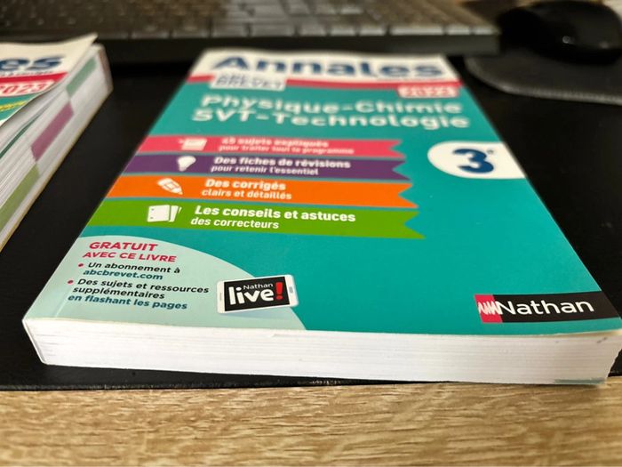 Lot annales du brevet - photo numéro 6