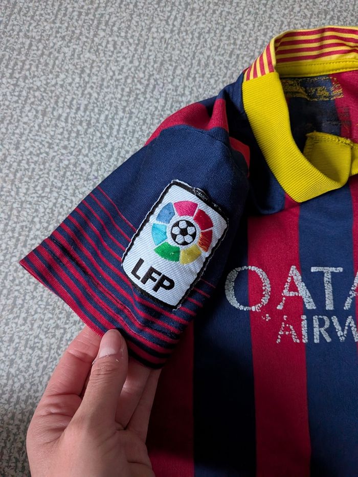 T-shirt de foot barca 2-3ans - photo numéro 3
