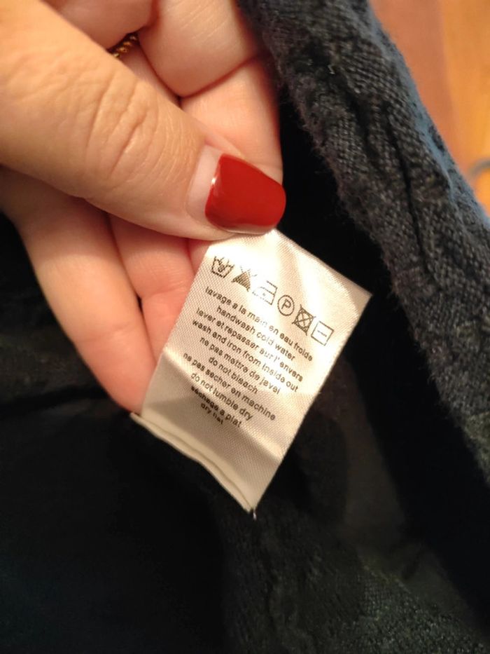 Mini-jupe noire t. 38 Claudie Pierlot - photo numéro 6