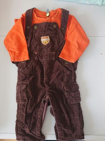 Ensemble salopette doublée