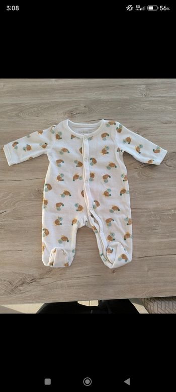 Pyjama taille 1 mois