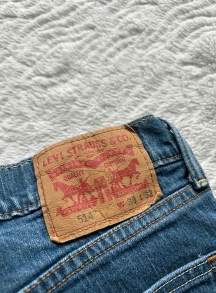 Jean Levi’s 514 Homme - Coupe slim taper  straight fit Bleu Taille M 38/40 W29 Mexique 00s y2k - photo numéro 2