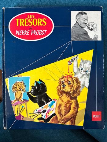 Album ancien Les Trésors de Pierre Probst auteur Caroline Hachette livre ancien collection vintage