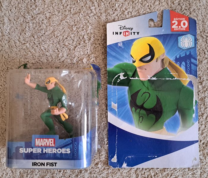 🎮 Figurine Marvel Iron Fist Disney Infinity - photo numéro 2