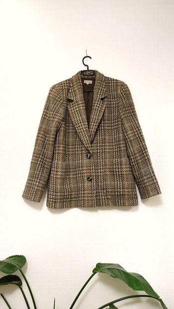 Veste en laine style oversize vintage