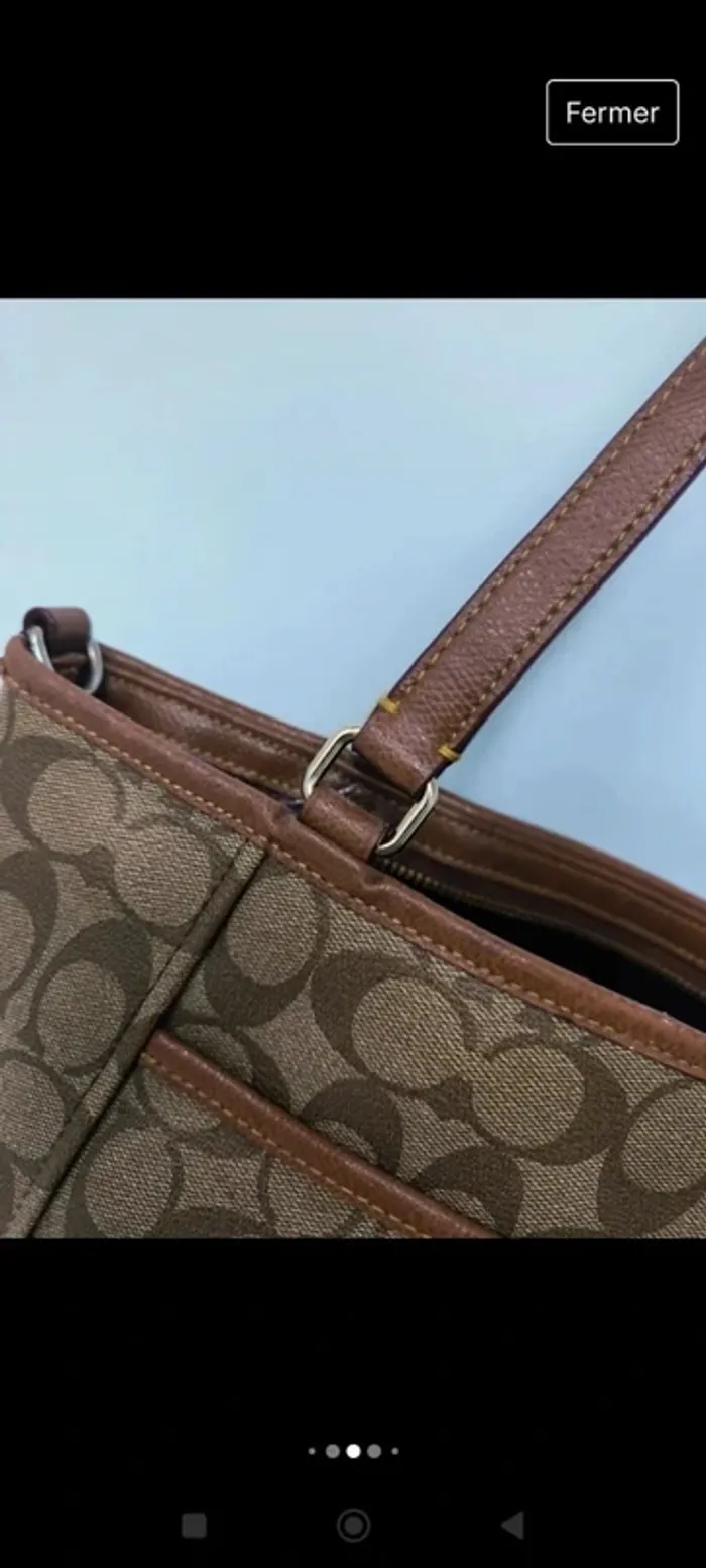 Sac Coach Vintage - photo numéro 4