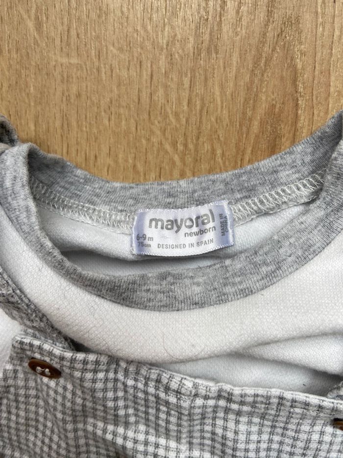 Ensemble salopette et haut manche longue Mayoral - photo numéro 2