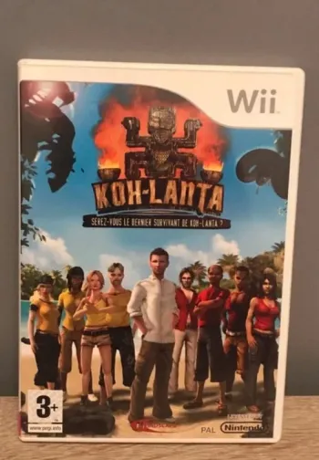 pour console nintendo wii jeu koh-lanta fonctionnel complet avec notice