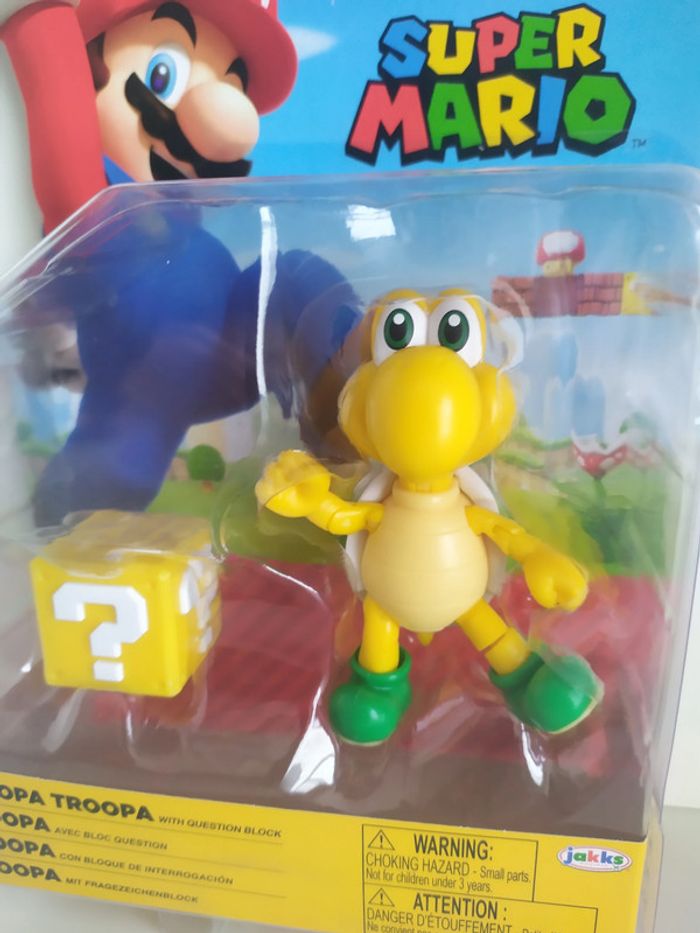 Figurine Super Mario Koopa Troopa Jakks pacific officiel Nintendo Neuf - photo numéro 2