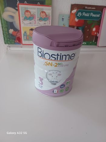 Lait biostime chèvre neuf. 3 éme âge 